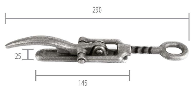 CIERRE HORQUILLA REGULABLE