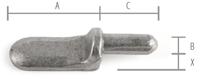 MACHOS DE BISAGRA M-8