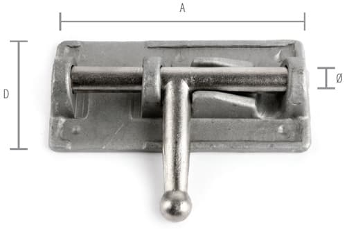 CERROJO CRUCETA CRUZ