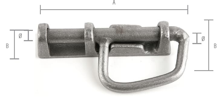 CERROJO MANGO CERRADO