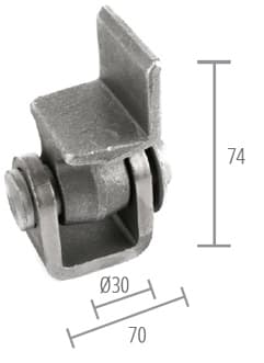BISAGRA BASCULANTE CGB-Ø30