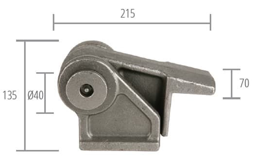 BISAGRA BASCULANTE CGB-Ø42