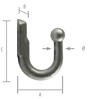 GANCHOS DE FORJA G-1