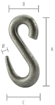GANCHOS DE FORJA G-6