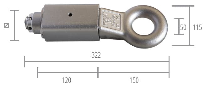 HOMOLOGADO EJE DE 45 EMECANIZADO