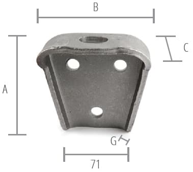 SOPORTE DE CHASIS GRANDE