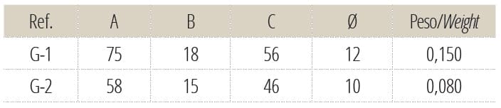 GANCHOS DE FORJA G-1